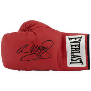 Manny Pacquiao Signed Everlast Red Boxing Glove