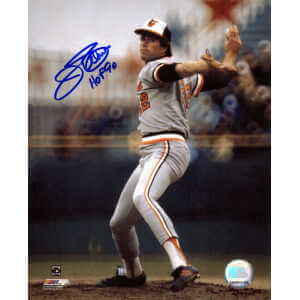 Jim Palmer Signed Baltimore Orioles Wind Up Pitching 8x10 Photo w/HOF'90
