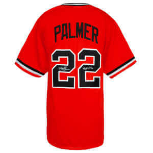 Jim Palmer Signed Orange Custom Baseball Jersey w/HOF'90