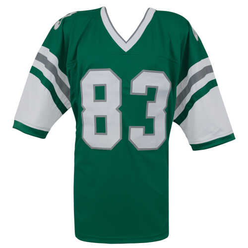 Vince Papale Signed Green T/B Custom Football Jersey w/Invincible - Image 2