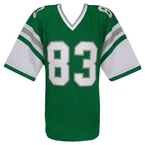 Vince Papale Signed Light Green Custom Football Jersey w/Invincible - Image 3