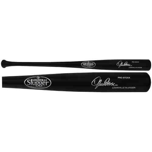 Lance Parrish Signed Louisville Slugger Pro Stock Black Baseball Bat