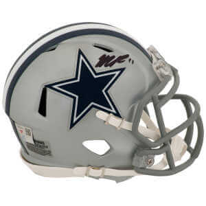 Micah Parsons Signed Cowboys Riddell Speed Mini Helmet - (Fanatics)