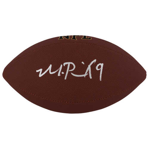 Michael Penix Jr. Signed Wilson Super Grip Full Size NFL Football