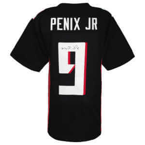 Michael Penix Jr. Signed Black Custom Football Jersey