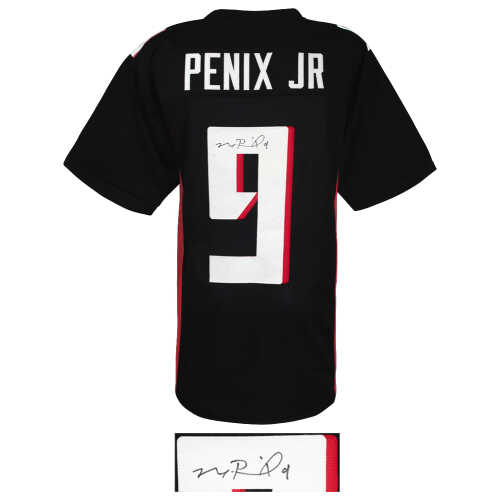 Michael Penix Jr. Signed Black Custom Football Jersey - Image 2