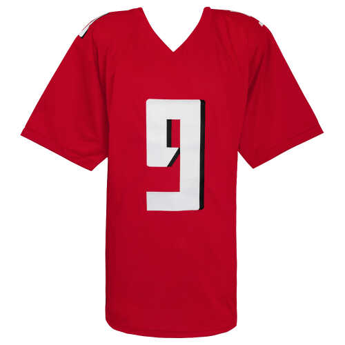 Michael Penix Jr. Signed Red Custom Football Jersey - Image 3