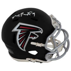 Michael Penix Jr. Signed Atlanta Falcons Riddell Speed Mini Helmet