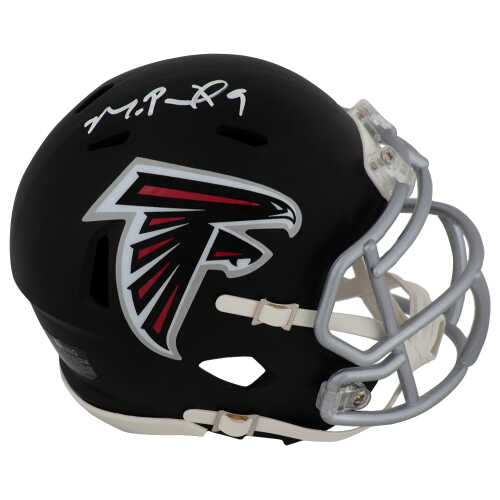 Michael Penix Jr. Signed Atlanta Falcons Riddell Speed Mini Helmet