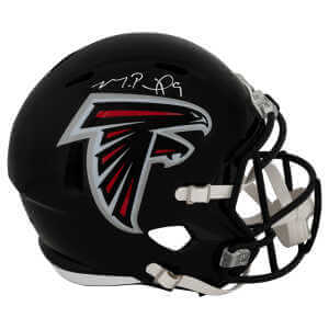 Michael Penix Jr. Signed Atlanta Falcons Riddell Full Size Speed Replica Helmet