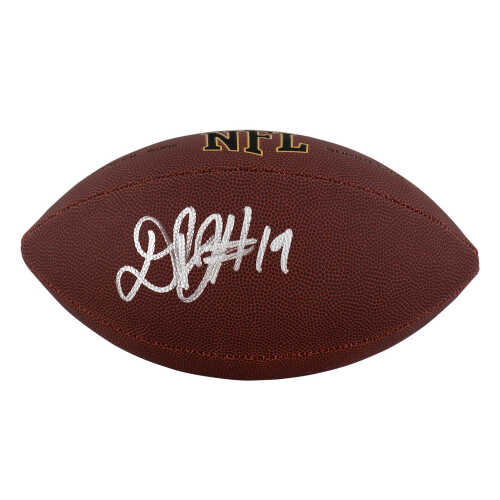 Donovan Peoples-Jones Signed Wilson Super Grip F/S NFL Football