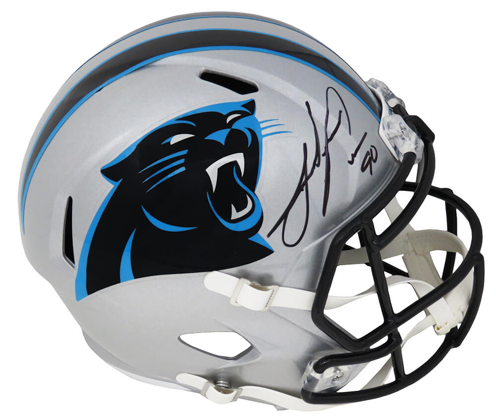 Carolina Panthers Riddell Full Size Speed Replica Helmet