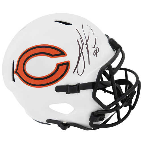 Julius Peppers Signed Chicago Bears Lunar Eclipse Riddell Full Size Speed Replica Helmet