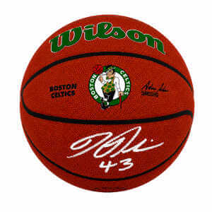 Kendrick Perkins Signed Boston Celtics Logo Wilson Alliance NBA Basketball