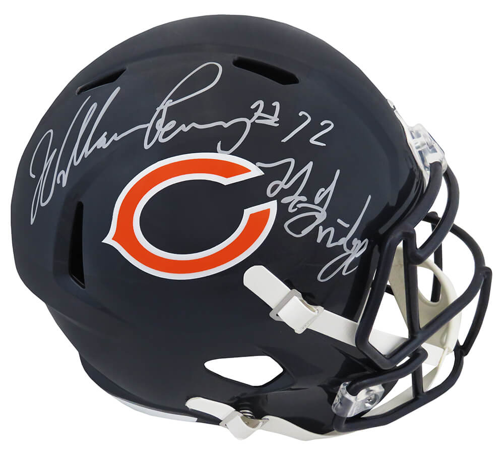 William Perry Signed Chicago Bears Riddell Full Size Speed Replica Helmet  w/The Fridge – Schwartz Sports Memorabilia