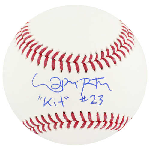 Lori Petty Signed Rawlings Official MLB Baseball w/Kit Keller #23