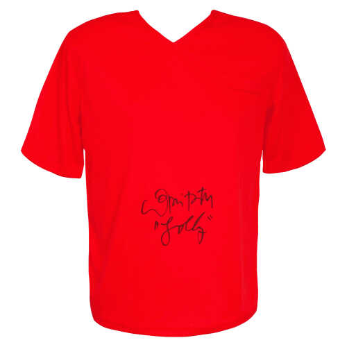 Lori Petty Signed Orange Prison Costume Shirt & Pants w/Lolly