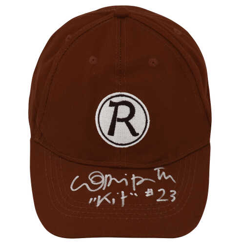 Lori Petty Signed Racine Belles Brown Women's Baseball Hat w/Kit