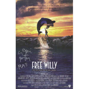 Lori Petty Signed Free Willy 11×17 Movie Poster w/Rae