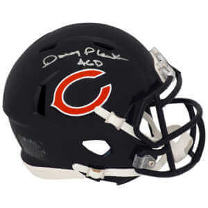 Doug Plank Signed Chicago Bears Riddell Speed Mini Helmet w/46-D