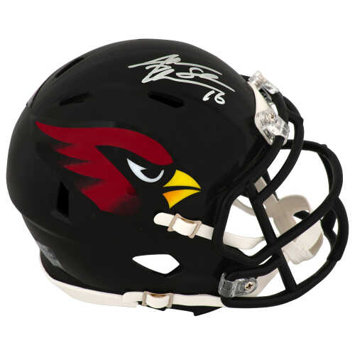 Jake Plummer Signed Arizona Cardinals 2022 Alternate Black Riddell Speed Mini Helmet w/Snake