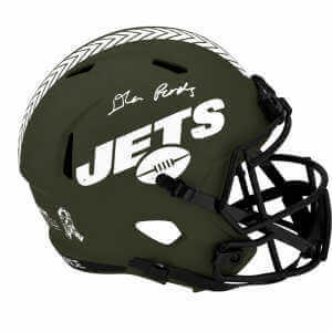 D'Angelo Ponds Signed New York Jets SALUTE Riddell Full Size Speed Replica Helmet