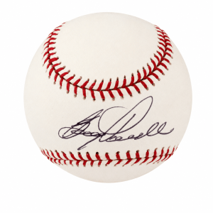 Boog Powell Signed Rawlings (Selig) MLB Baseball