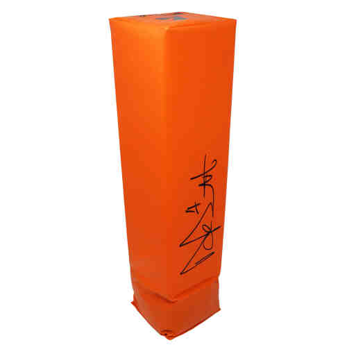 Dak Prescott Signed Orange Endzone Football Pylon