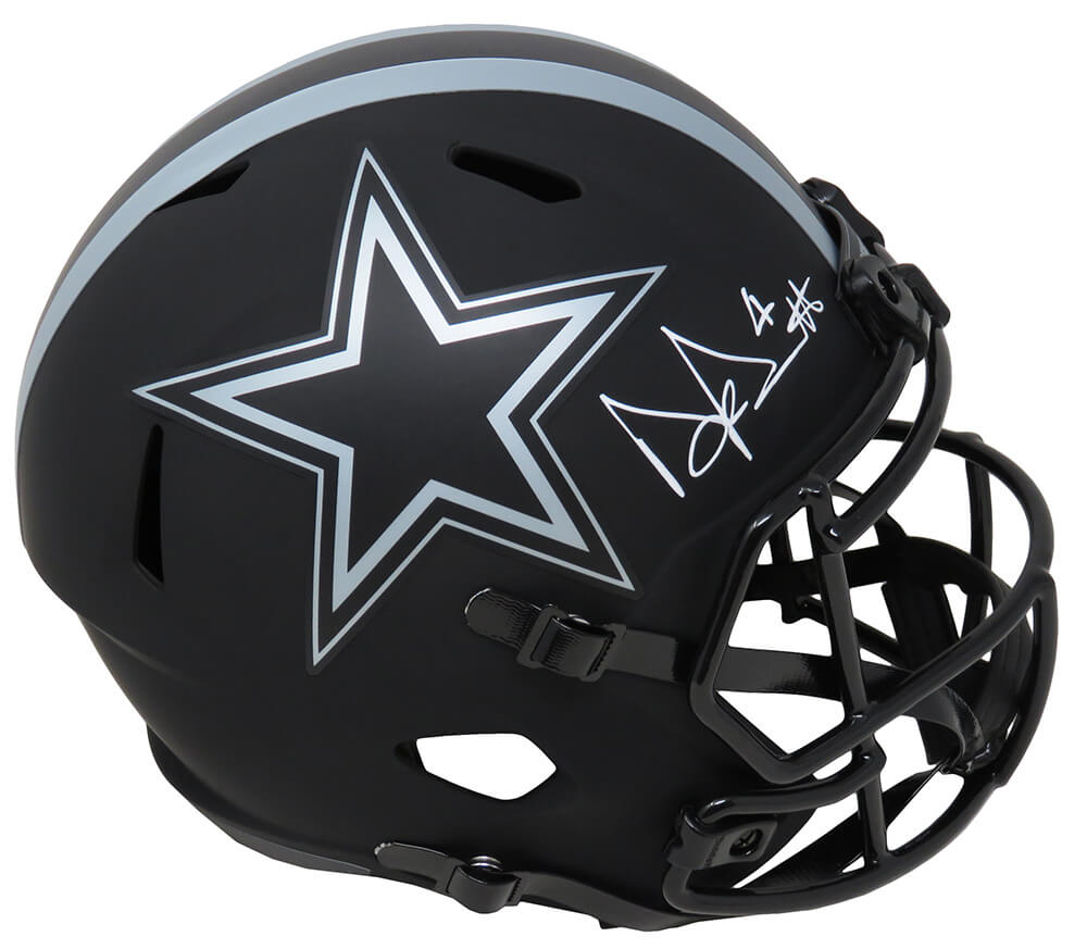 Dak Prescott Signed Dallas Cowboys Riddell Full Size Speed Replica Helmet –  Schwartz Sports Memorabilia