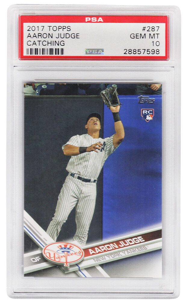 2017 Topps Rookie #287 Aaron Judge PSA 10