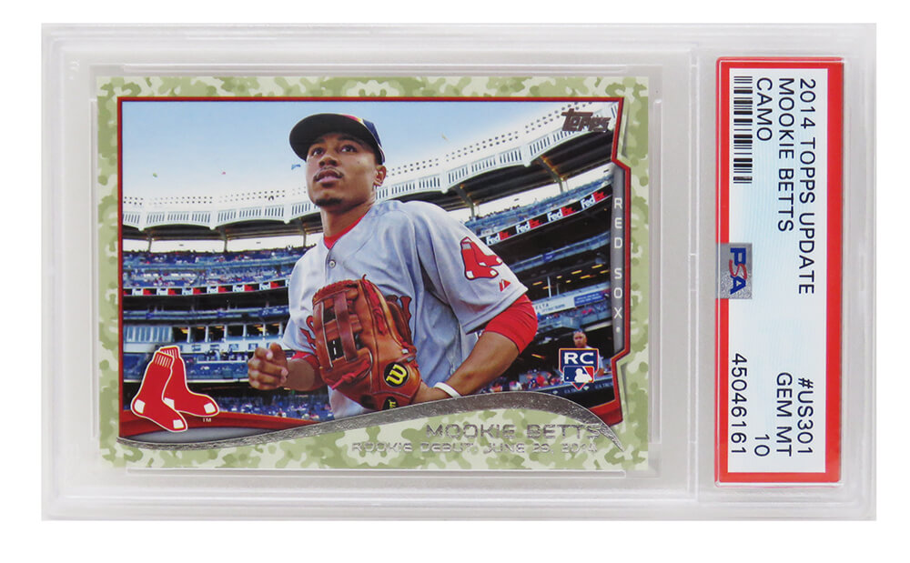Sold at Auction: 2014 Topps Update #US-301 Mookie Betts Rookie