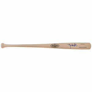 Manny Ramirez Signed Louisville Slugger Pro Stock Blonde Baseball Bat - (Beckett)