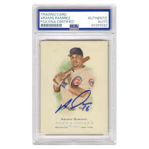 Aramis Ramirez Signed Cubs 2006 Allen & Ginter Baseball Card #230 – (PSA Encapsulated)