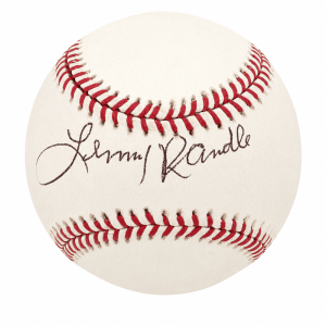 Lenny Randle Signed Rawlings (Selig) MLB Baseball
