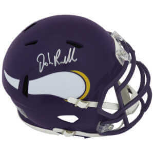 John Randle Signed Minnesota Vikings FLASH Riddell Speed Mini