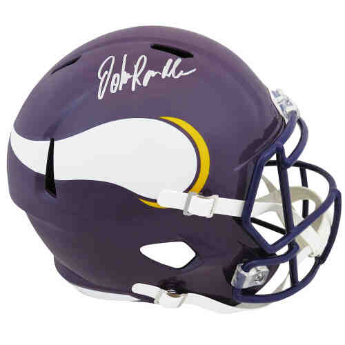 John Randle Signed Minnesota Vikings Throwback Riddell Full Size Speed Replica Helmet