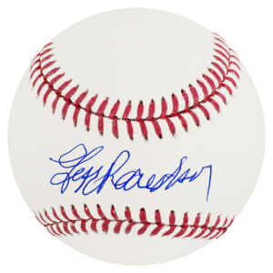 Jeff Reardon Signed Rawlings Official MLB Baseball