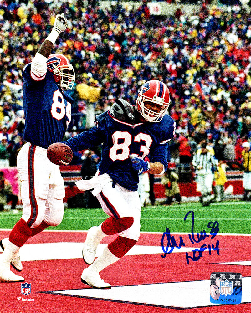 Andre Reed Signed Buffalo Bills Touchdown Action 8×10 Photo w/HOF'14 –  Schwartz Sports Memorabilia