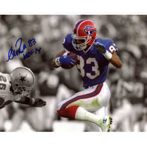 Andre Reed Signed Bills Spotlight Action vs. Cowboys 8×10 Photo w/HOF’14
