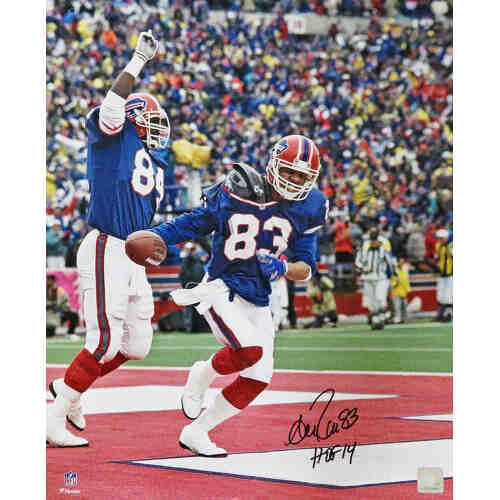 Andre Reed Signed Buffalo Bills TD Action 16x20 Photo w/HOF'14