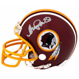 Andre Reed Signed Washington Throwback Riddell (VSR4) Mini Helmet