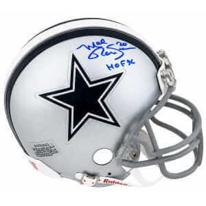 Mel Renfro Signed Dallas Cowboys Riddell (VSR4) Mini Helmet w/HOF'96