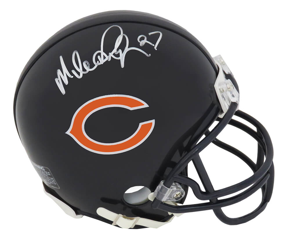 Mike Richardson Signed Chicago Bears Riddell Mini Helmet ...