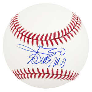 Jose Rijo Signed Rawlings Official MLB Baseball w/90 WS MVP