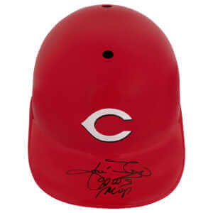 Jose Rijo Signed Cincinnati Reds Souvenir Replica Batting Helmet w/90 WS MVP