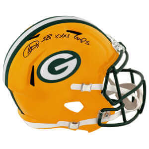 Andre Rison Signed Green Bay Packers Riddell Full Size Speed Replica Helmet w/SB XXXI Champs