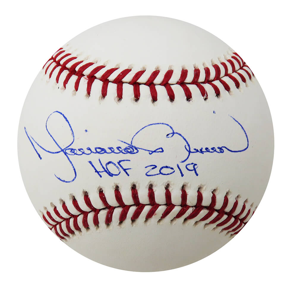 Mariano Rivera Autographed Baseball - New York Yankees Official MLB with  HOF 2019 Inscription