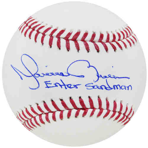 Mariano Rivera Signed Rawlings Official MLB Baseball w/Enter Sandman