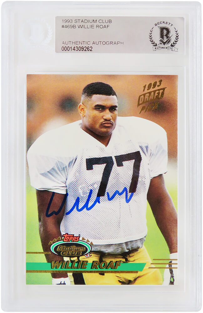 NFL Willie Roaf Signed Photos, Collectible Willie Roaf Signed