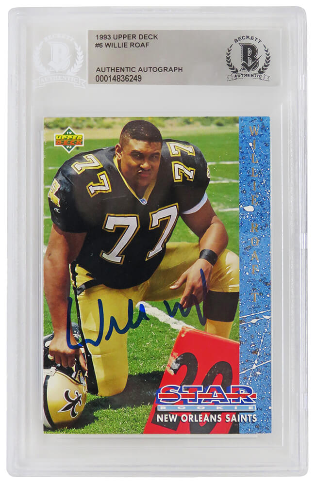 Willie Roaf  New Orleans Saints Hall Of Fame